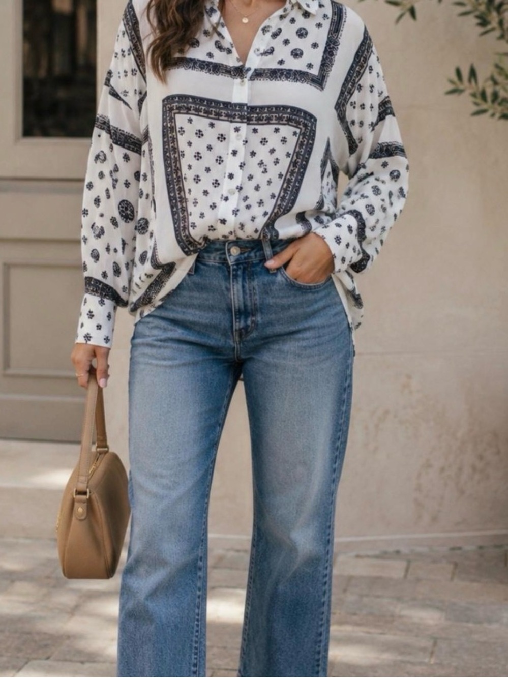 Free People button down shirt